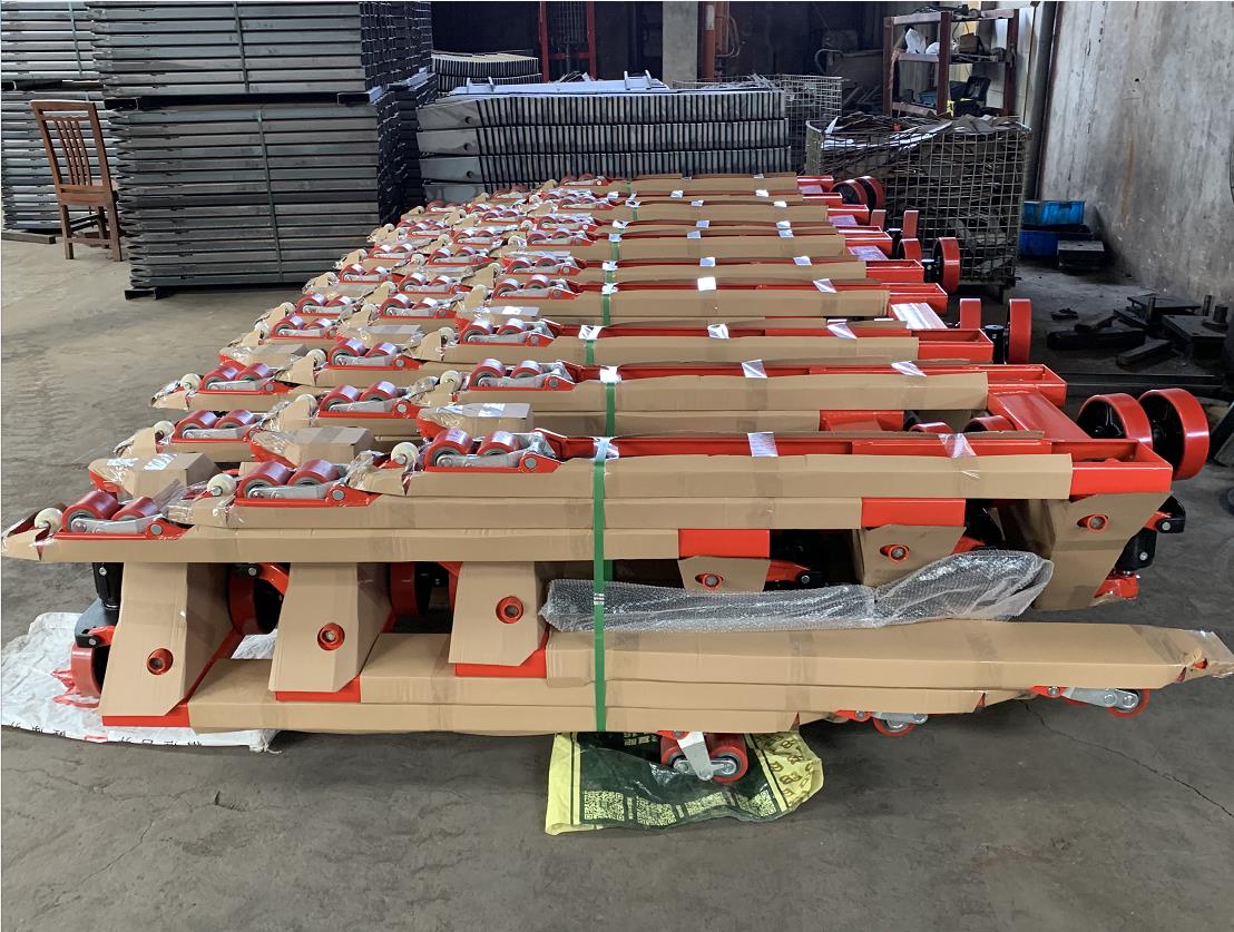 Nylon wheel manual hydraulic pallet jack hand truck with one year warranty