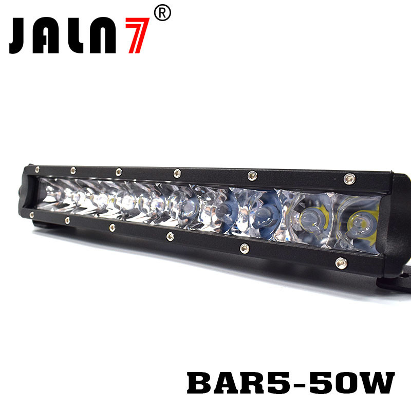 LED Light Bar JALN7 10Inch 50W CREE Original Spot LED Driving Lamp Super Bright Off Road Lights LED Work Light