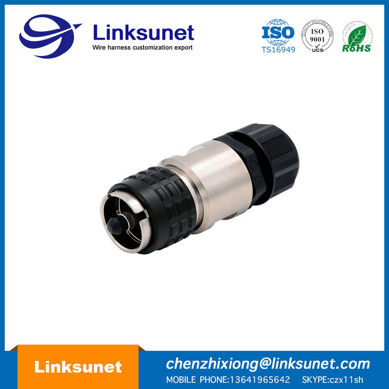 Four Point Crimp Type CTO Circular Connector Cable Assembly High Flex For New Energy Vehicles