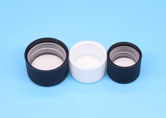 Child Proof Safety Plastic Screw Caps 13mm 18mm 24mm Capacity PP Material