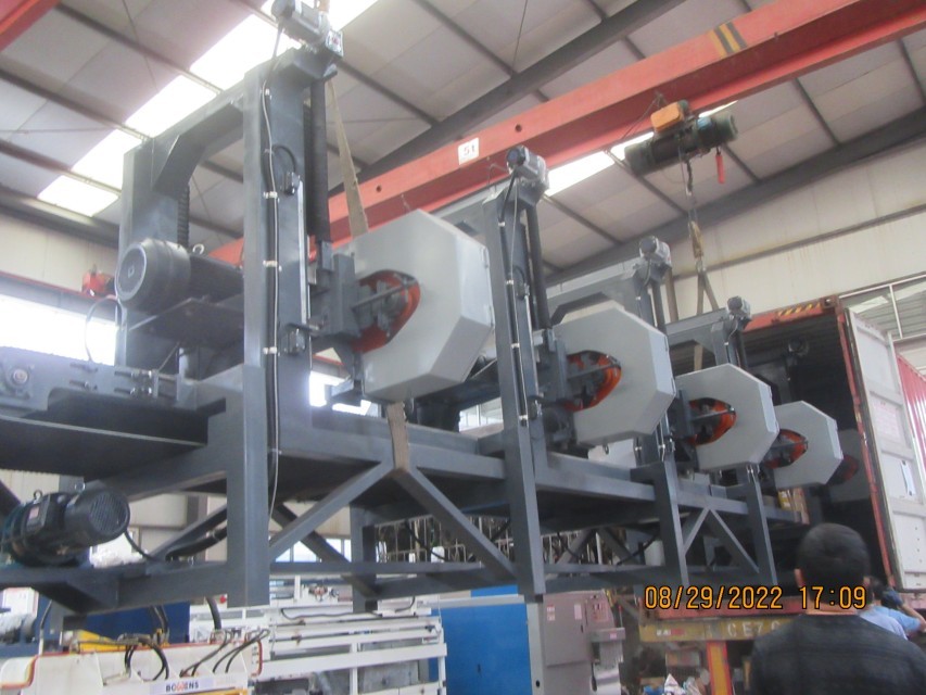 Multiple Heads Horizontal Resaw Bandsaw,Multi Blade Sawmill Machine 2 3 4 5 6 Heads Horizontal Resaw Bandsaw