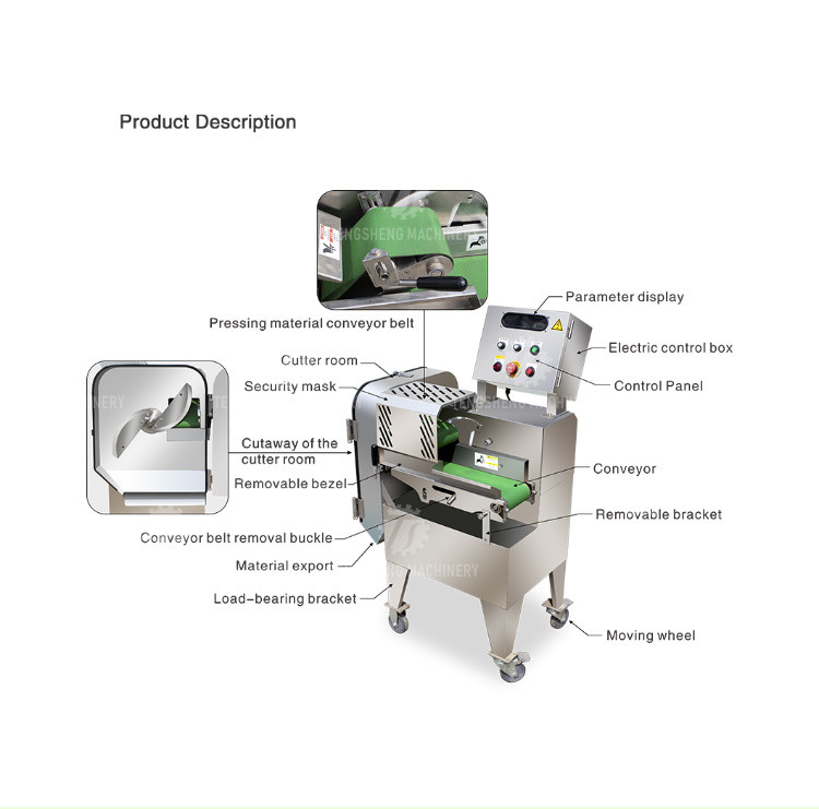 Multi Functional Stainless Steel Vegetable Cutting Machine Vegetables Bar Fruit Cutter