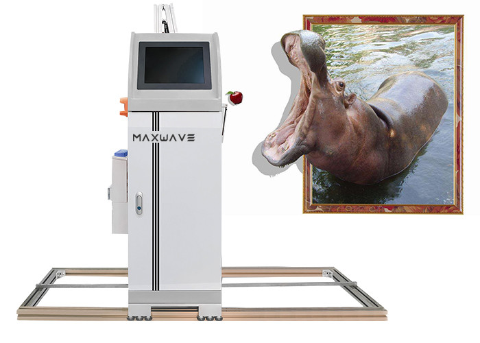 3D Touch Screen Wall Painting Printer 9600dpi Resolution Waterproof