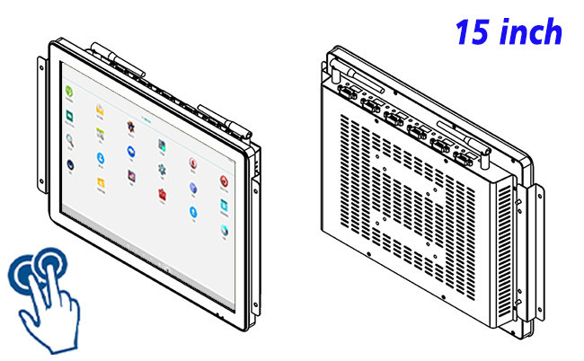 15-Inch Android Control Console for Security Panels, Public Service Stations, Digital Signage, and Facility Management