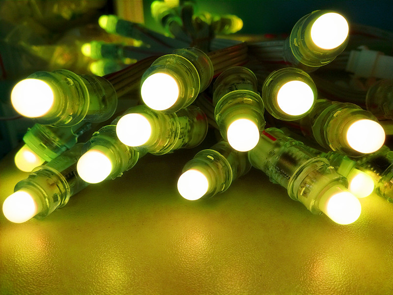 12V RGB Full Color IC16716 0.3W LED Pixel Light