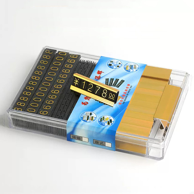 AaL-49-17 S Metal Base Removable Retail Price Display Tags