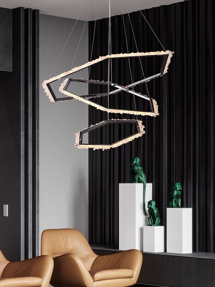 Crystal Chandelier with Customizable Design for Home Decoration and Low MOQ