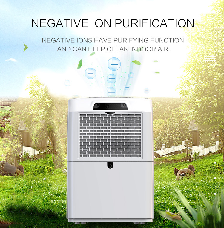 220V 50Hz 1.8L Water Tank Electric Safe Dehumidifier For Wardrobe