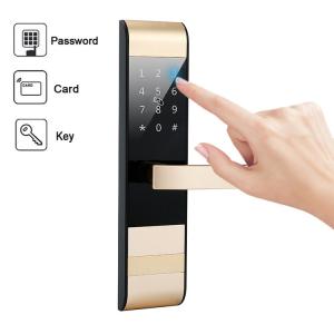 China Apartment Electronic TTlock Password Door Locks 72mm Touch Keypad Lock on sale