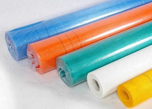 Construction Stone Alkali Resistant Reinforcement Fiberglass Mesh 50m-300m Length