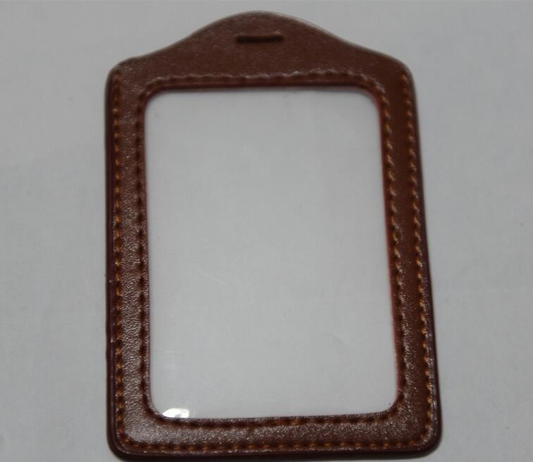 ID Card PVC Badge Holder , Business Card Badge Holder For Officer / Trade Show