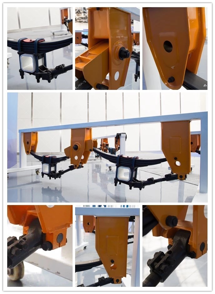 Heavy Duty Axle Trailer Suspension 20CM Hole Greaseless Powdered Metal 90mm