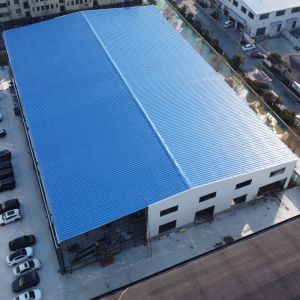 Buy cheap Prefab Steel Structure Warehouse Building with Large Span and Crane product