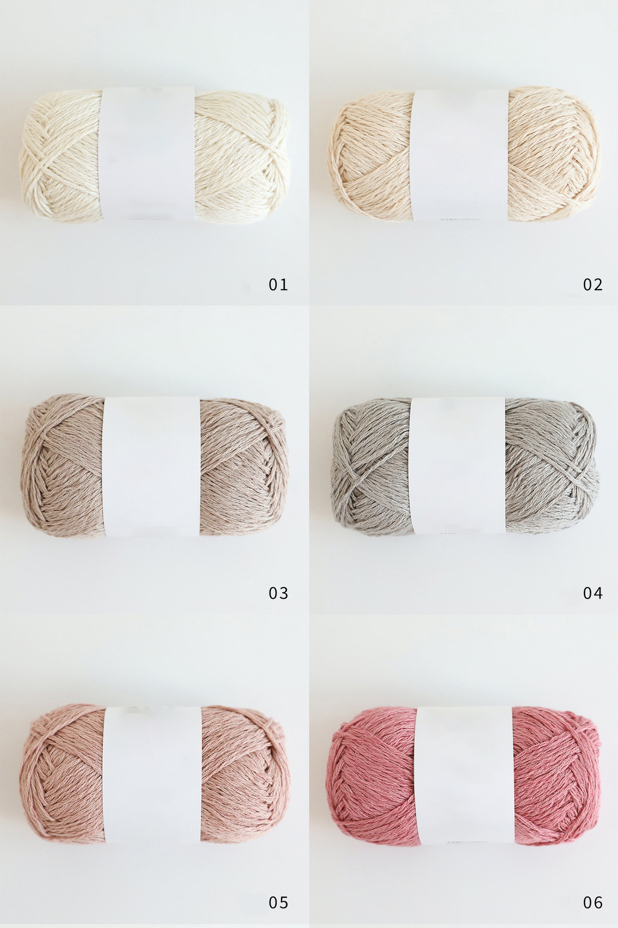 Practical Breathable Bamboo Cotton Blend Yarn , Lightweight Tape Yarn Crochet