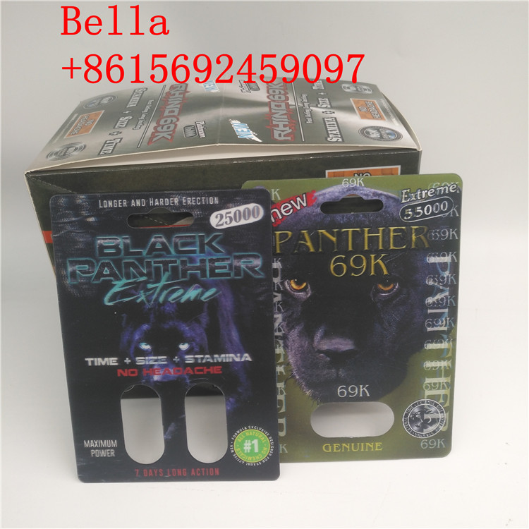 Custom 3D Blister Card Packaging Plastic Material For Sex Capsule / Pills