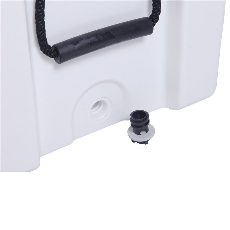 Marine White 85QT Ice Box Cooler Beach 65cm Heavy Duty Portable