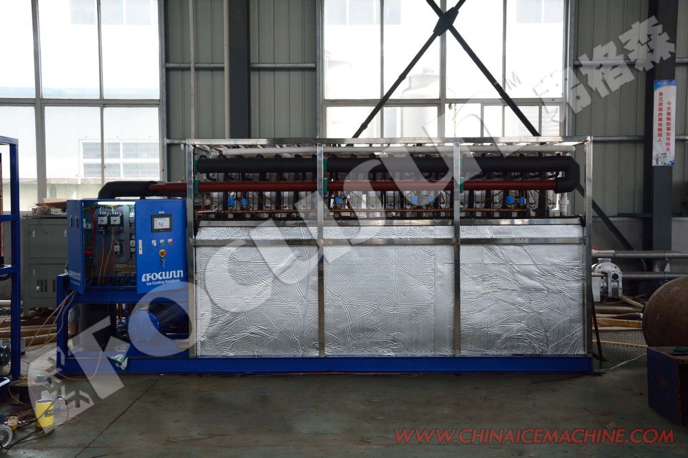 10T Cube Ice Machine with Bitzer Compressor Industrial & Commercial Big Capacity ice cube machine