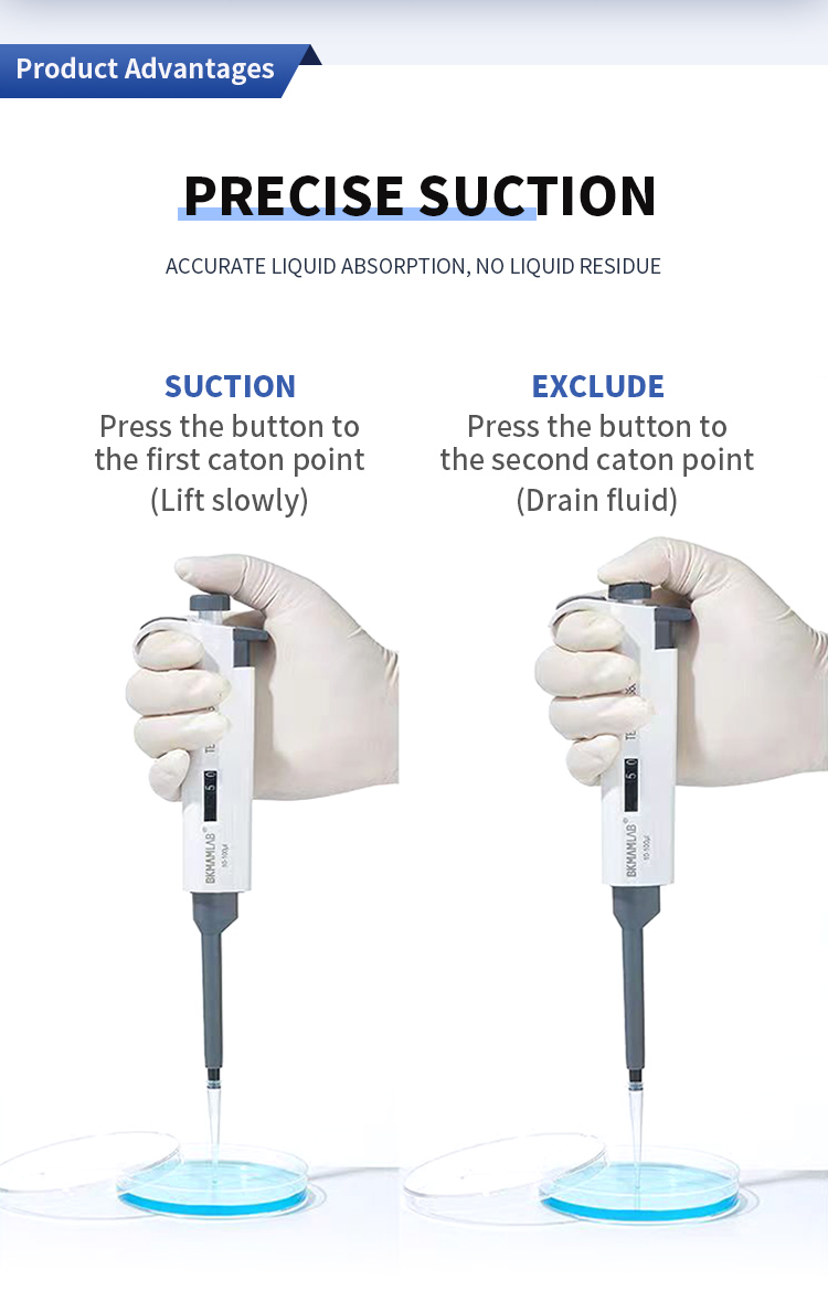 Fluorosilicone Rubber and Tetroxyethylene Adjustable Electronic Pipettes in Huge Stock