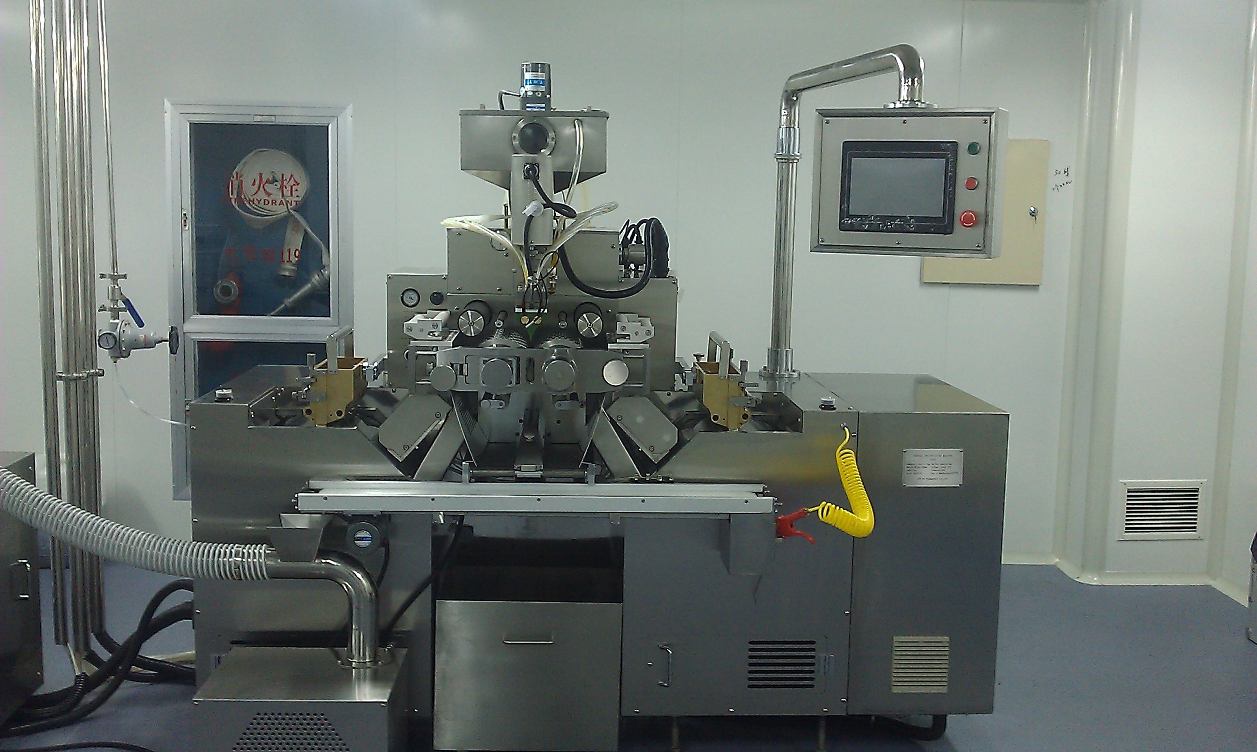 Lab Type Softgel Capsule Filling Machine , Softgel Capsule Machine For Gels / Serums