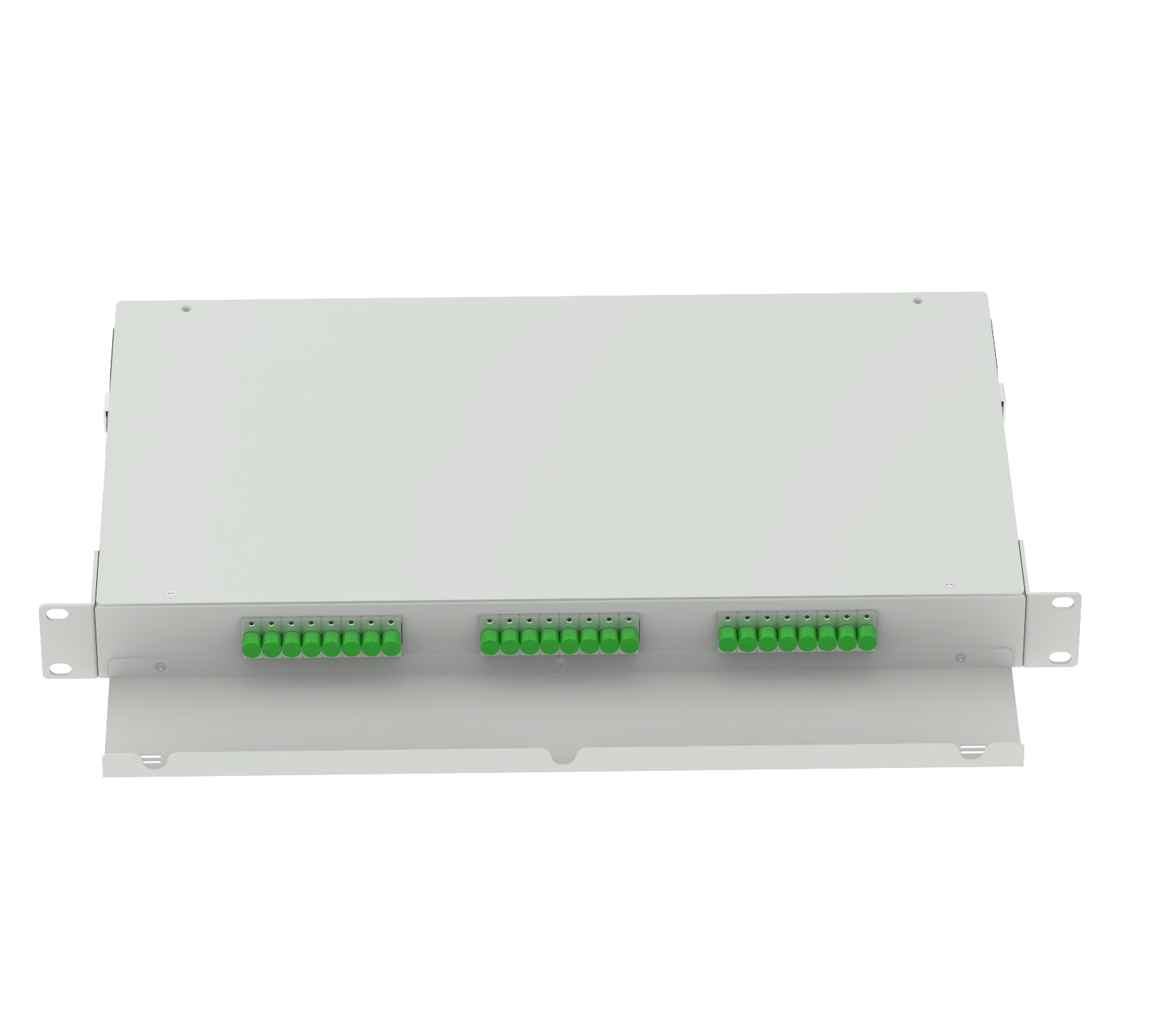 FC APC 24 Ports Optical Distribution Frame for FTTX Network ODN Cold Rolled Steel
