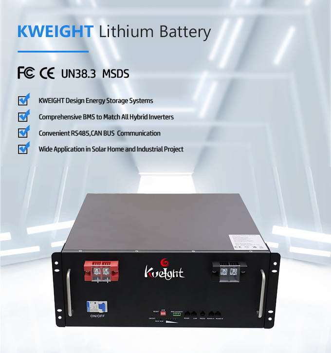 51.2V 200AH Lithium Battery Module Solar Backup LiFePO4 Battery Pack