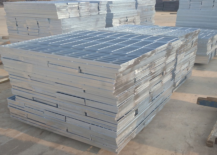 Plain Sheet 10mm Thick Catwalk Steel Grating For Chemical Plant