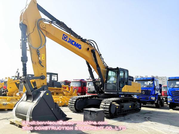 XE470D 47 Ton Crawler Hydraulic Excavator Bucket Capacity 2.2 - 2.5m3 Yellow
