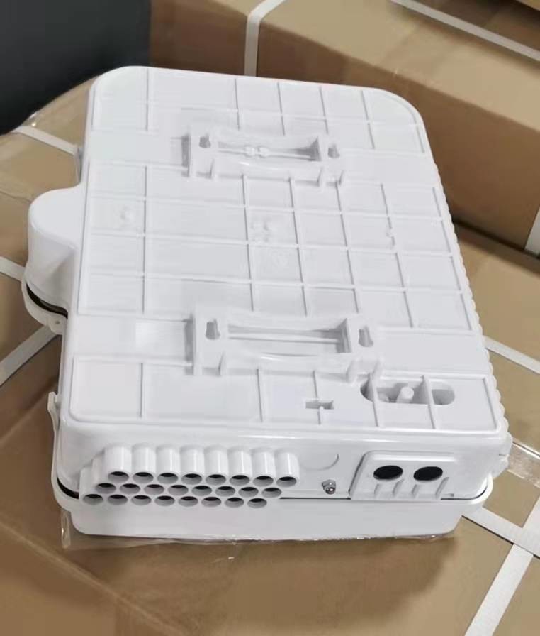 Waterproof Connector Fiber Optic Distribution Box ODP ODF 24 Cores ABS Plastic