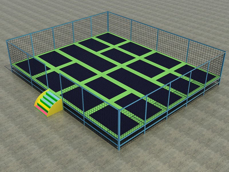 play center commercial trampoline park teenager small indoor trampoline with safety net
