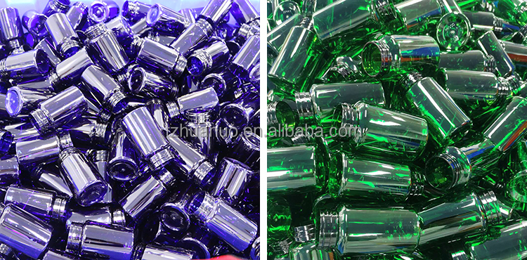 250ML PET Medical Plastic Bottle with Matte/Frosted Finish and Various Color Options