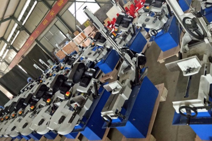 BS-1018R Swansoft 10" Hydraulic Horizontal Metal Cutting Band Saw Machine
