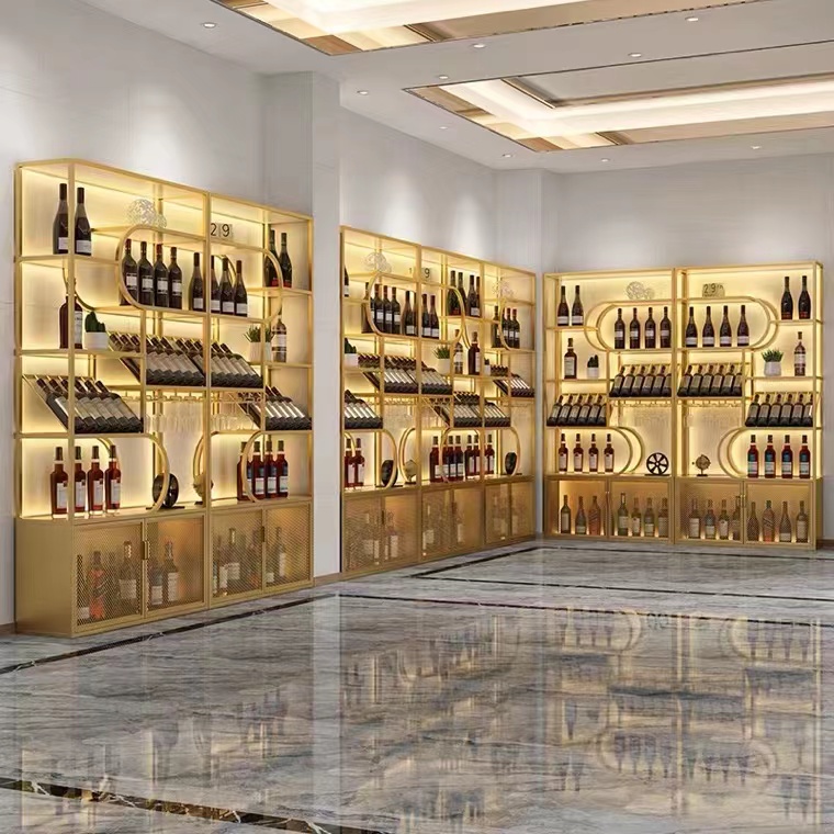 Waterproof Bar Display Cabinet with Electronic Temperature Control and Glass Display