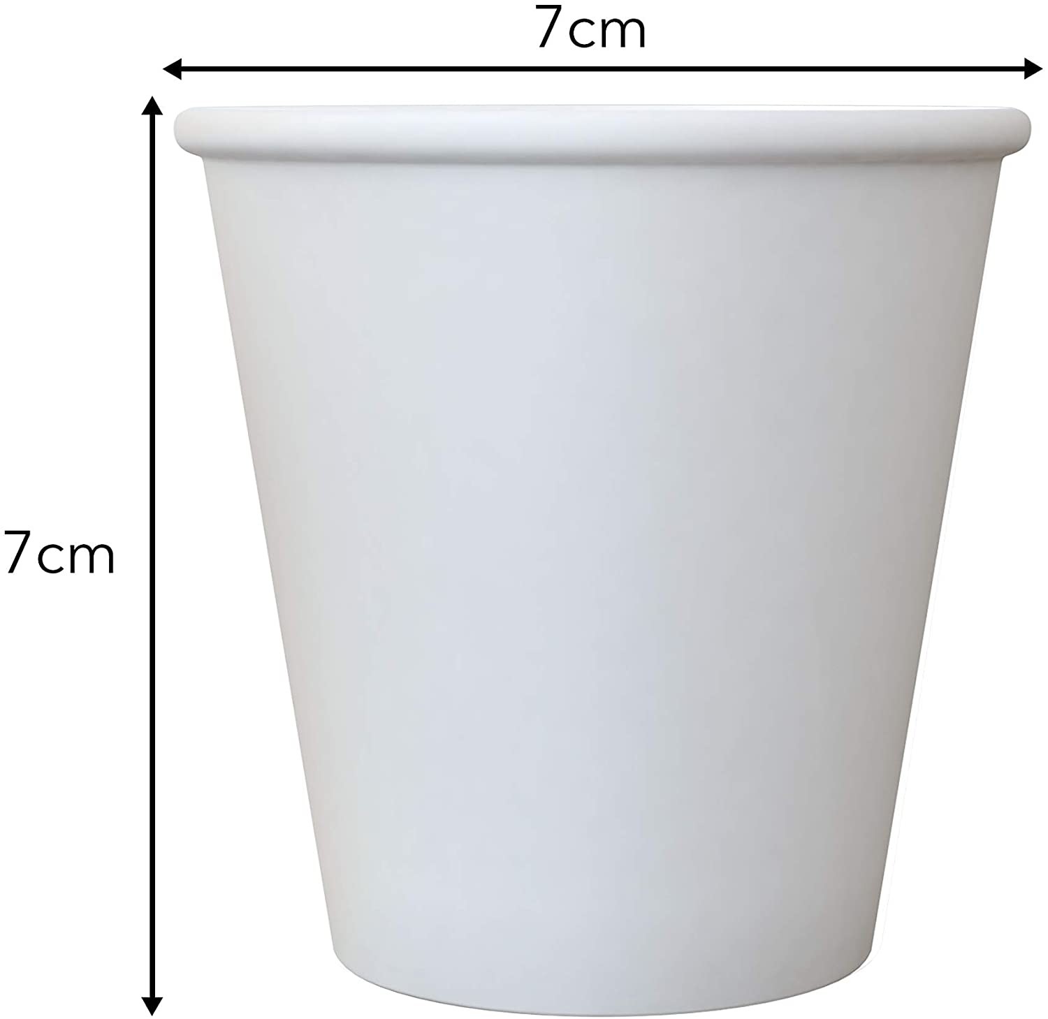 Coffee 100 Biodegradable 6 Oz Paper Cups With Lids