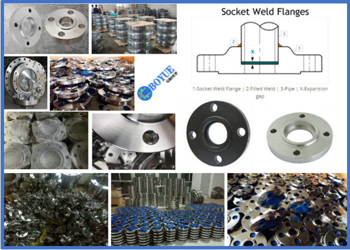 4" ANSI 150LBS UNS N08904 Flange, 1.4539 ,F904L Socket Weld Pipe Flange ASTM / ASME B16.5