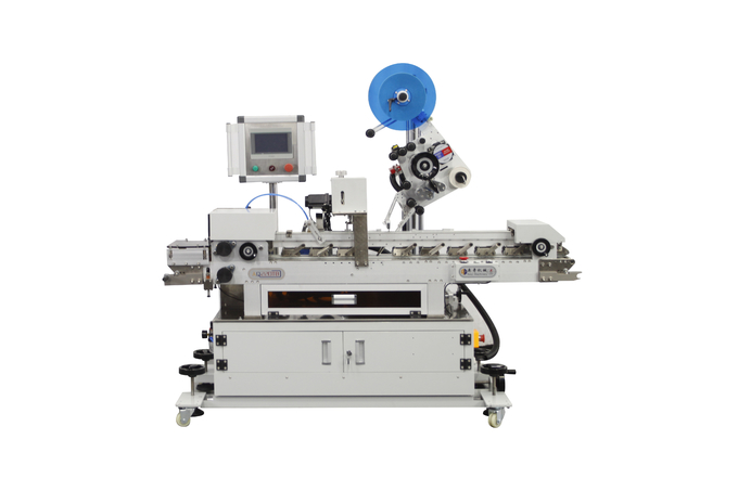 Automatic Label Sealing Machine With Touch Screen PLC Control System OEM