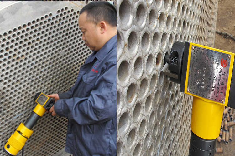 Internal Expansion Pipe Cutting And Beveling Machine Chamfering