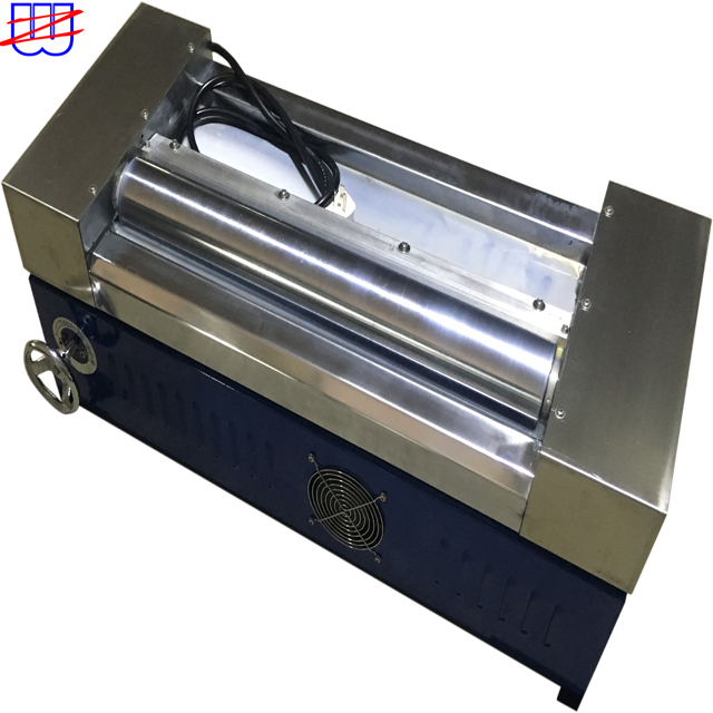 Hot Melt Glue Pasting Machine Single Roller Gluing Machine for Semi-automatic Operation