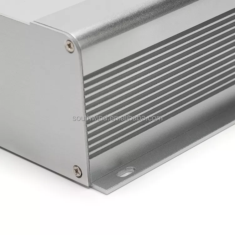 Customized Aluminum Instrument Enclosure Housing with Stamping Punching Bending Process