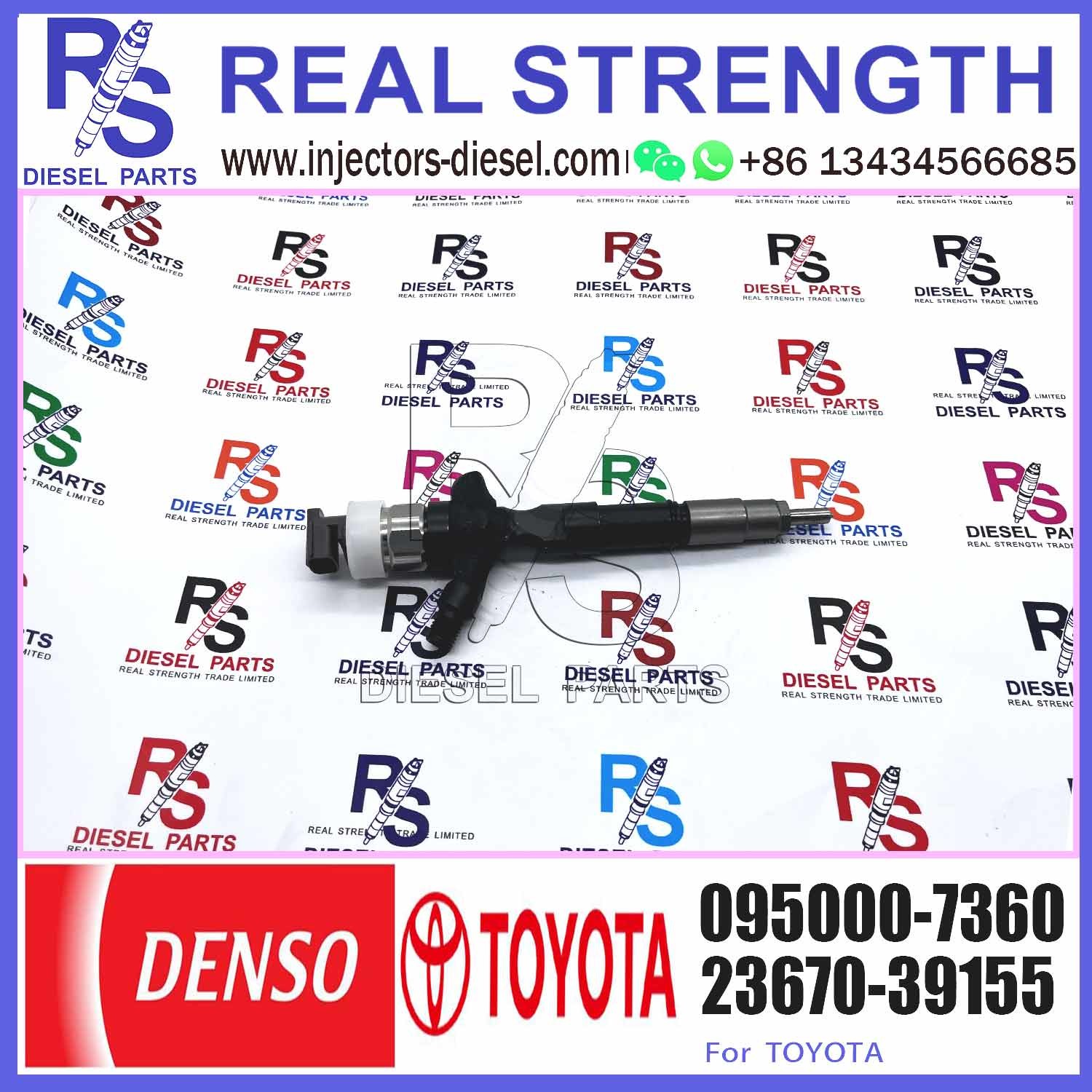 23670-30330 For Factory Engine Parts High Quality Diesel Common Rail Fuel Injector 095000-7830