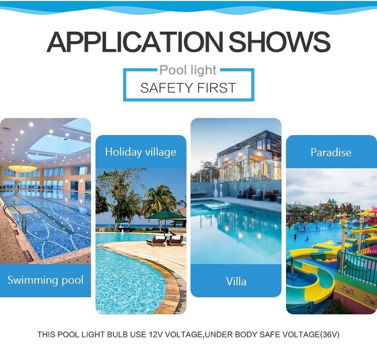 Swimming Pool Underwater LED Lights 25W With Remote Control Function