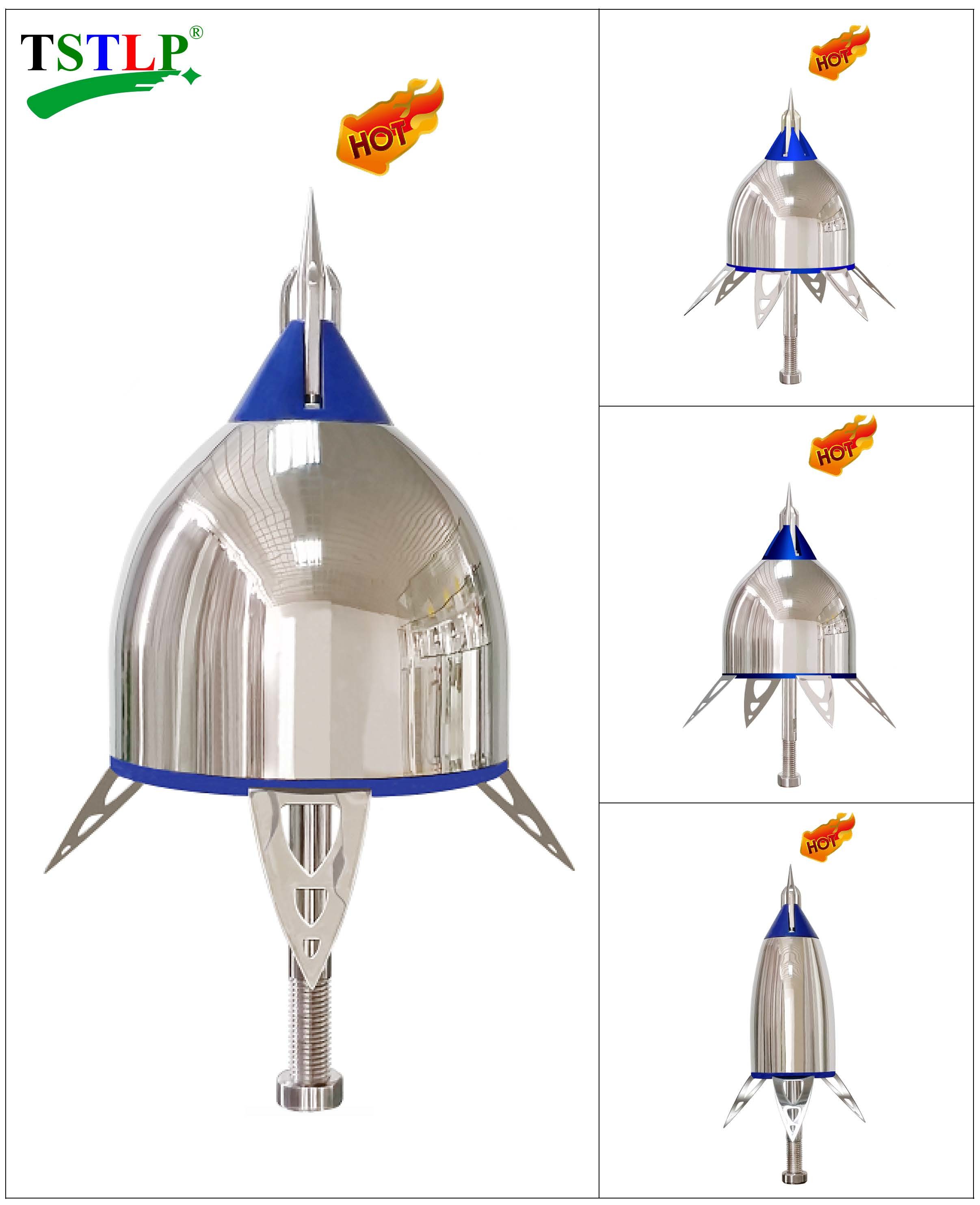 Advanced Ese Lightning Arrester 408mm Product Height For Home Lightning Protection