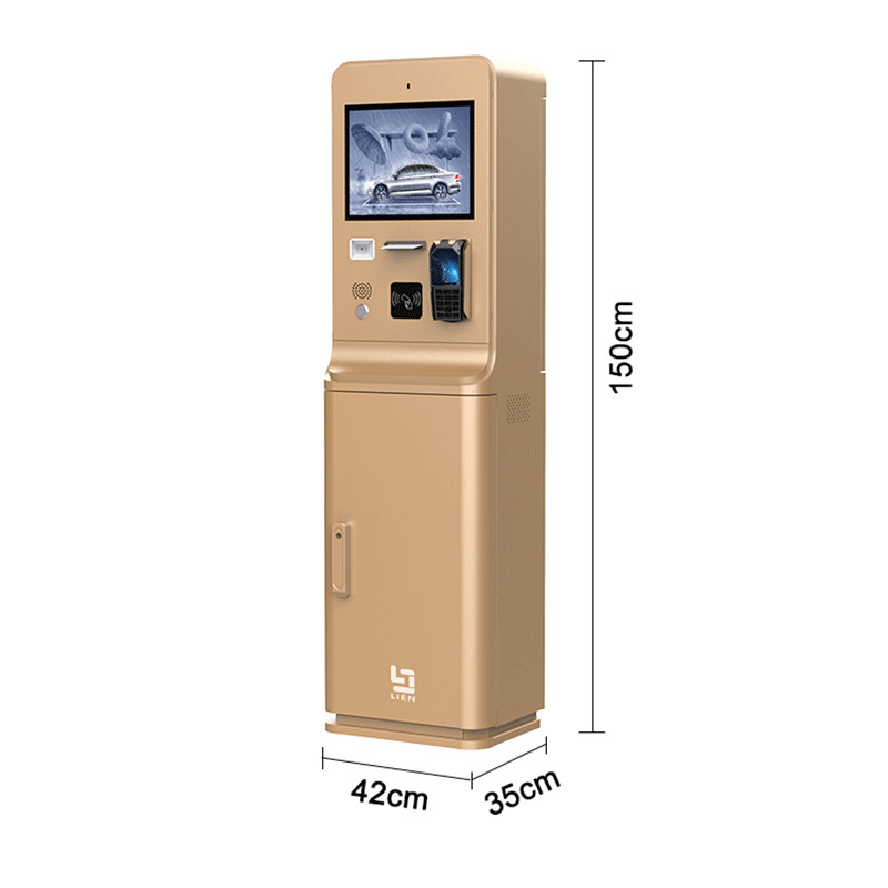 Outdoor Waterproof High Brightness Screen Parking Lot Self Payment Kiosk