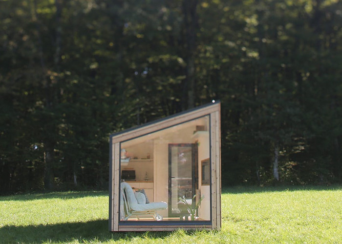 European Standard Prefab Light Steel Back Yard House Garden Studio Resort Holiday Hotel With CE Certificate