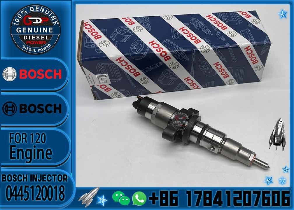 Quality 0445120018 New diesel Common Rail fuel Injector 0445120018 0986435503 0445120113 0445120255 0445120210 3947550