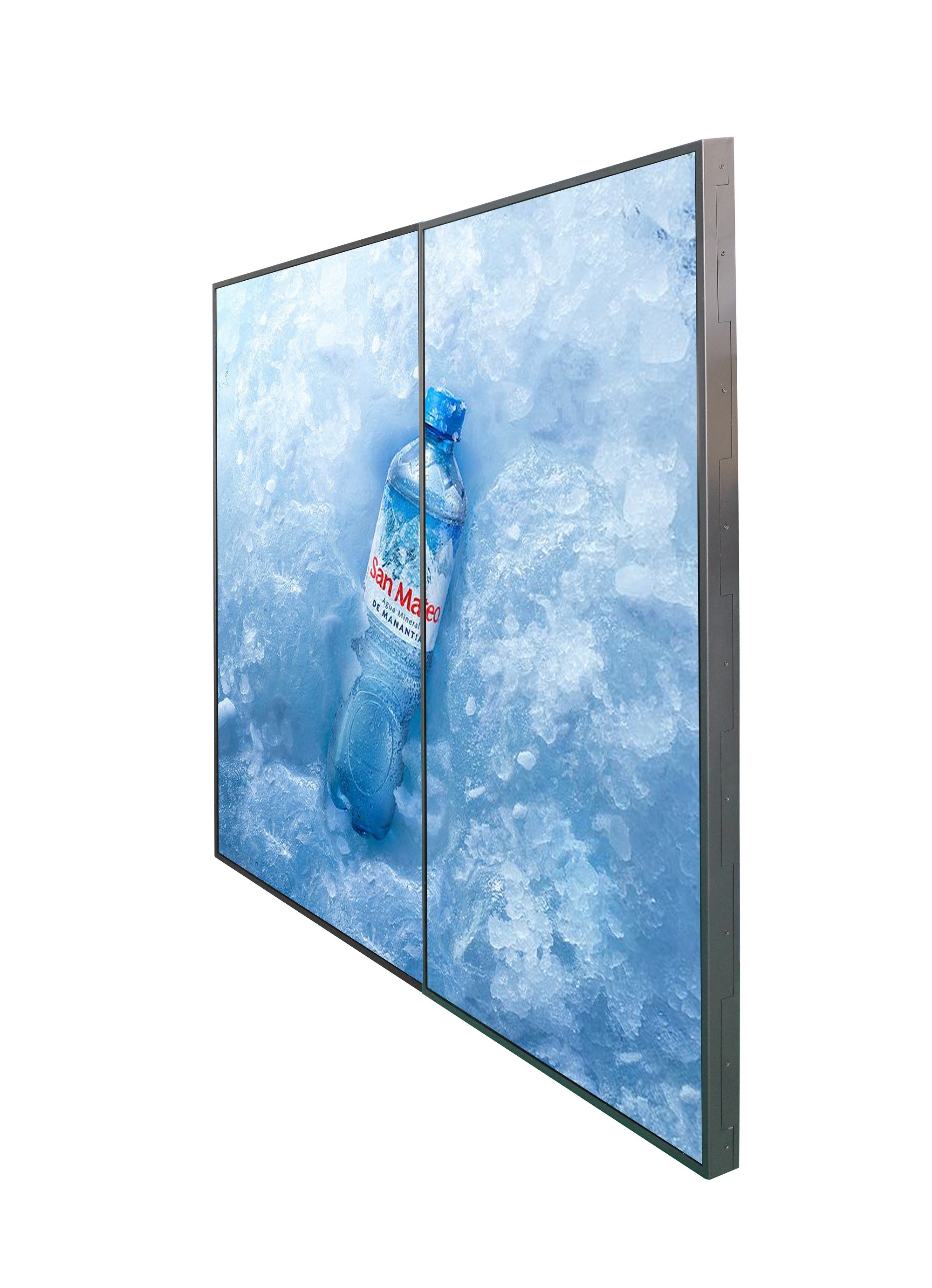 55 Inch HD Display Network LCD Advertising Screen For Hotel CE UL FCC SGS