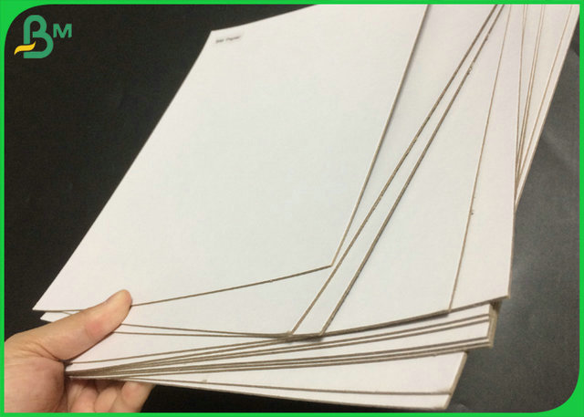 Printable 1.0 mm to 4.0 mm White-gray Cardboard For Rigid Boxes Making 