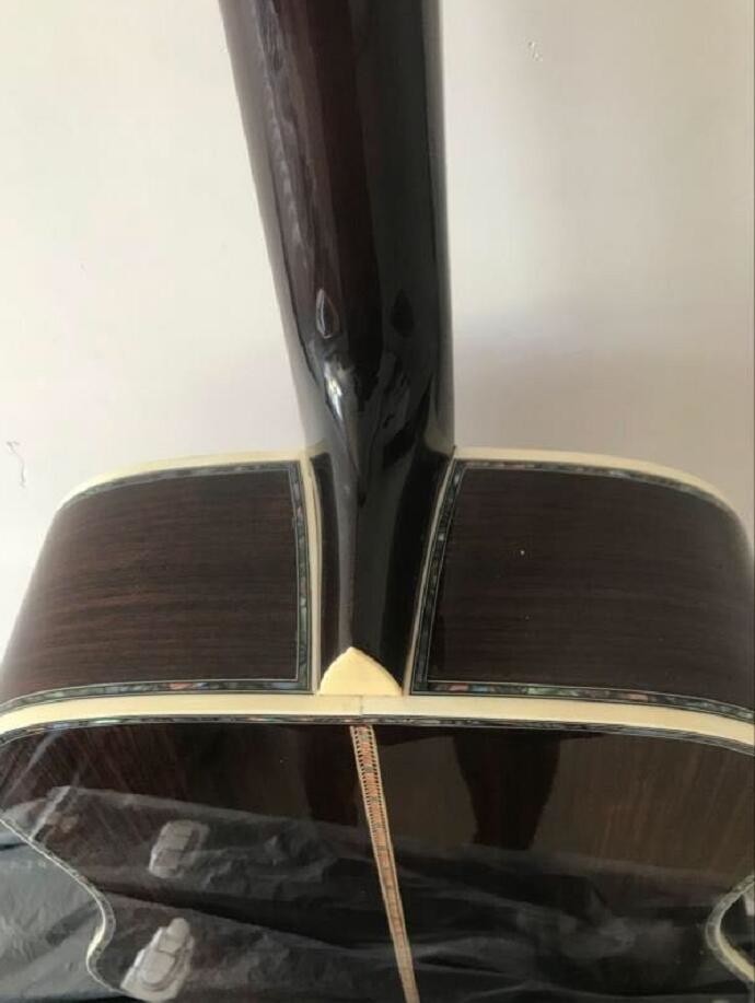 Classical Acoustic Guitar Grand Cutaway 41" Solid Spruce Top Rosewood back&side 301 EQ Abalone Binding