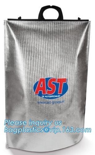 cooler bag waterproof oxford shoulder bag ice pack thermal picnic lunch box vehicle insulation bag for meal drinks pack