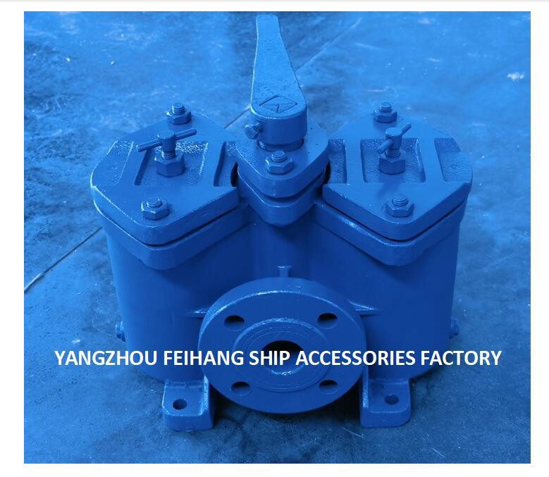 Technical Parameter Table For Duplex Oil Filter Double Oil Strainers Model AS32 Cb/T425-94 Body Cast Iron With Filter