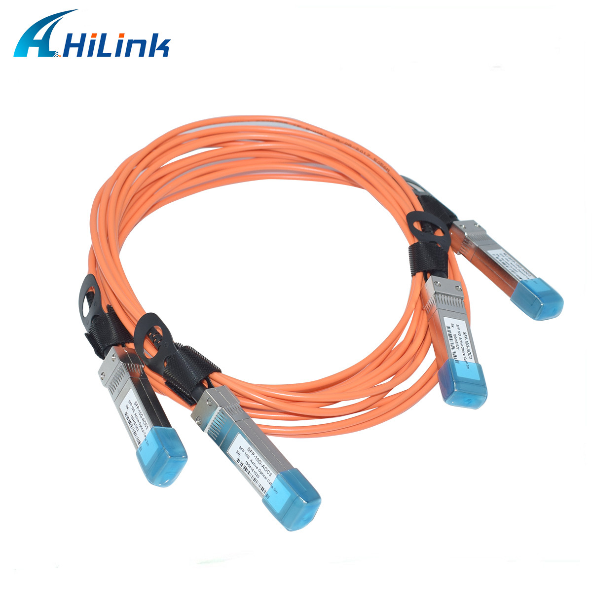 SFP+ To SFP+ 10G OM2 Active Optial Cable AOC 1 ~ 100M RoHS Compliant